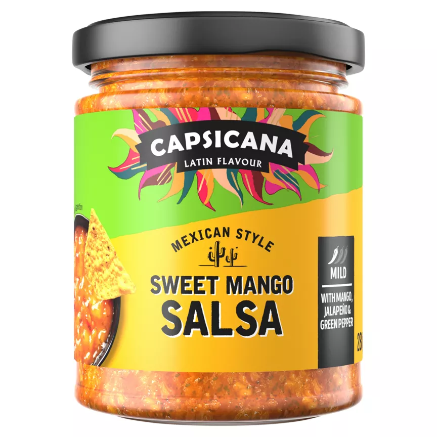 Capsicana Latin Flavour Mexican Style Sweet Mango Salsa 280g