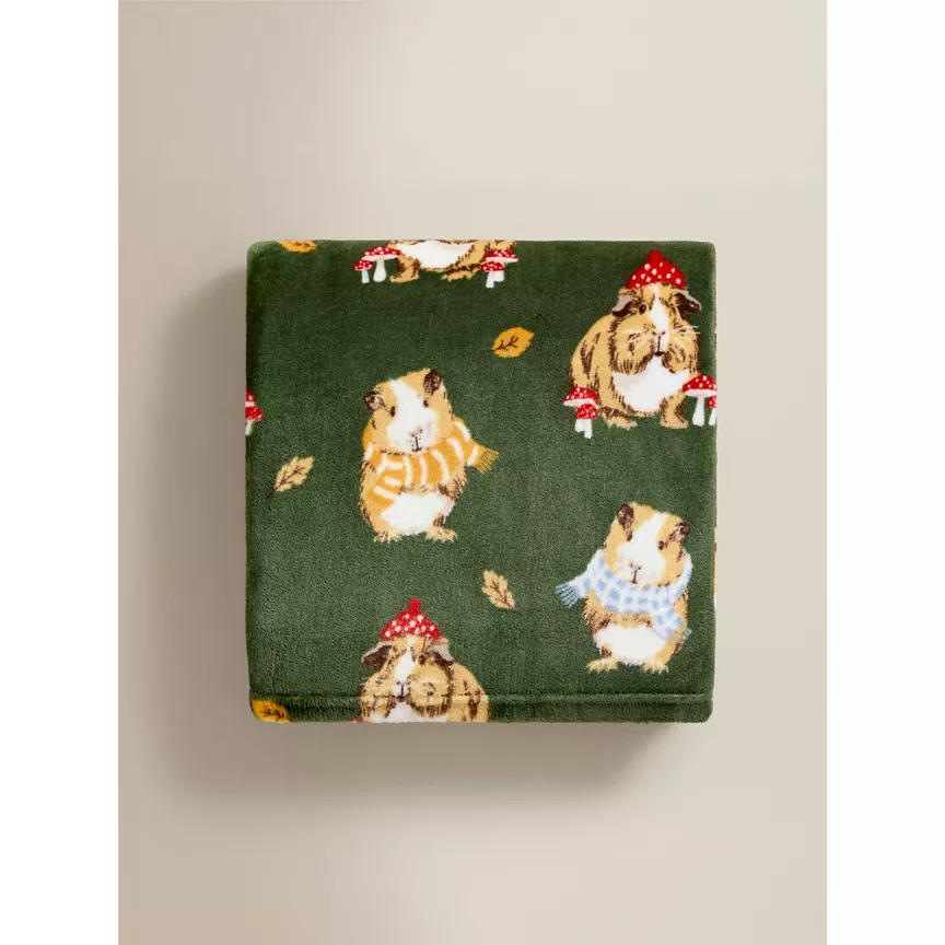 George Home Guinea Pig Supersoft Throw - 150 x 120cm