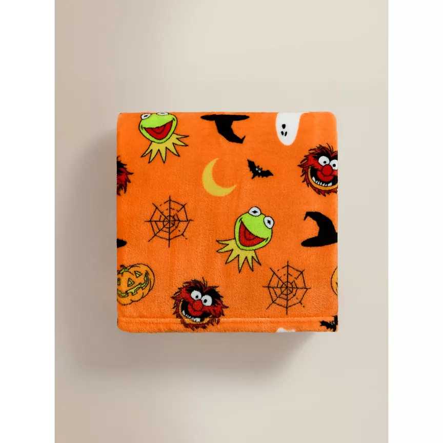 George Home Disney Muppets Halloween Super-Soft Throw - 150 x 120cm