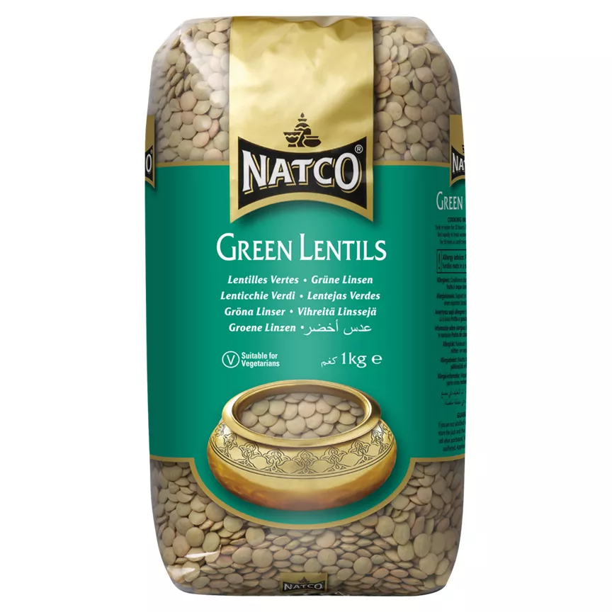 Natco Green Lentils 1kg