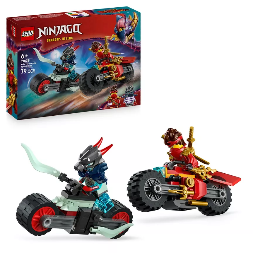LEGO LEGO NINJAGO Kai's Motorcycle Speed Race Set 71838