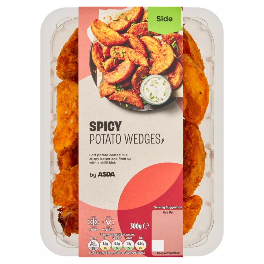 ASDA Spicy Potato Wedges 300g