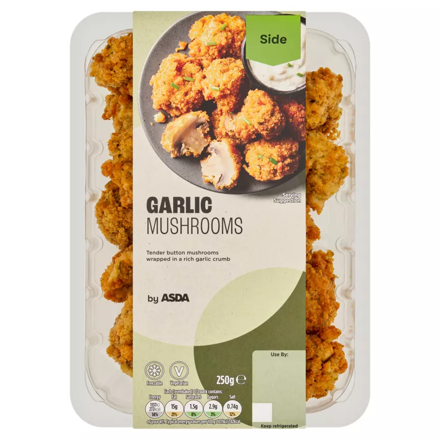 ASDA Garlic Mushrooms 250g