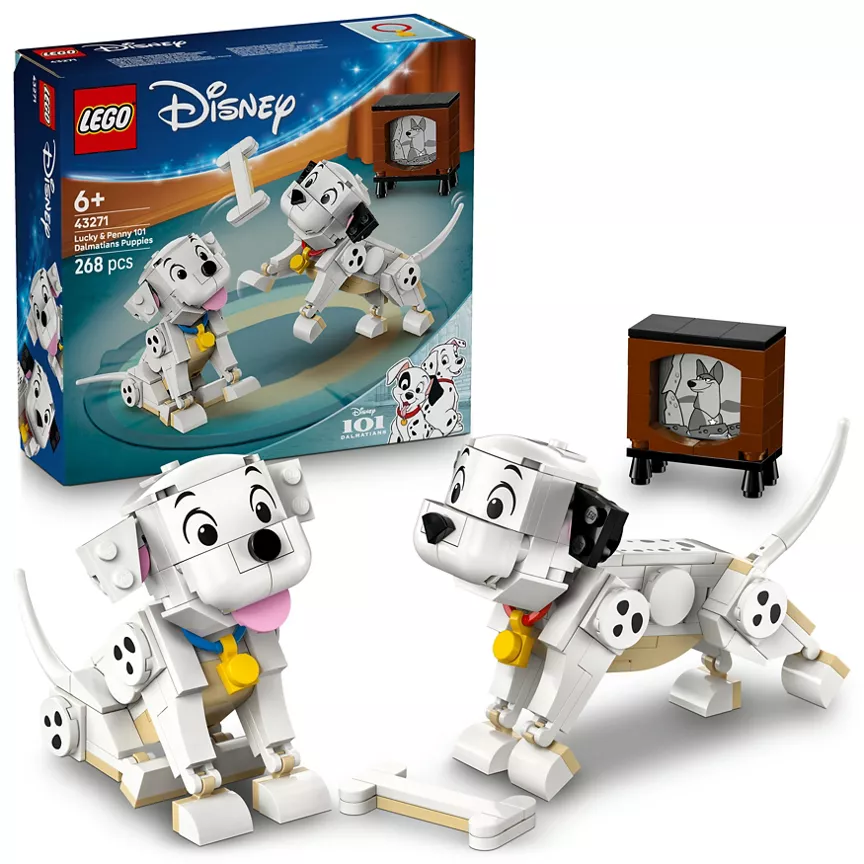 LEGO Lucky & Penny 101 Dalmatians Puppies 43271