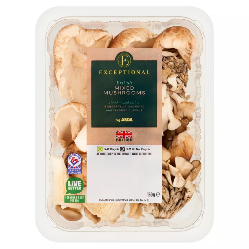 Exceptional by ASDA British Mixed Mushrooms 150g