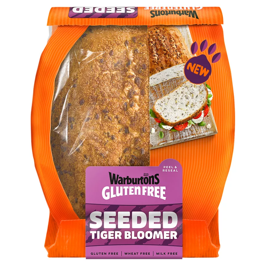 Warburtons Seeded Tiger Bloomer 400g