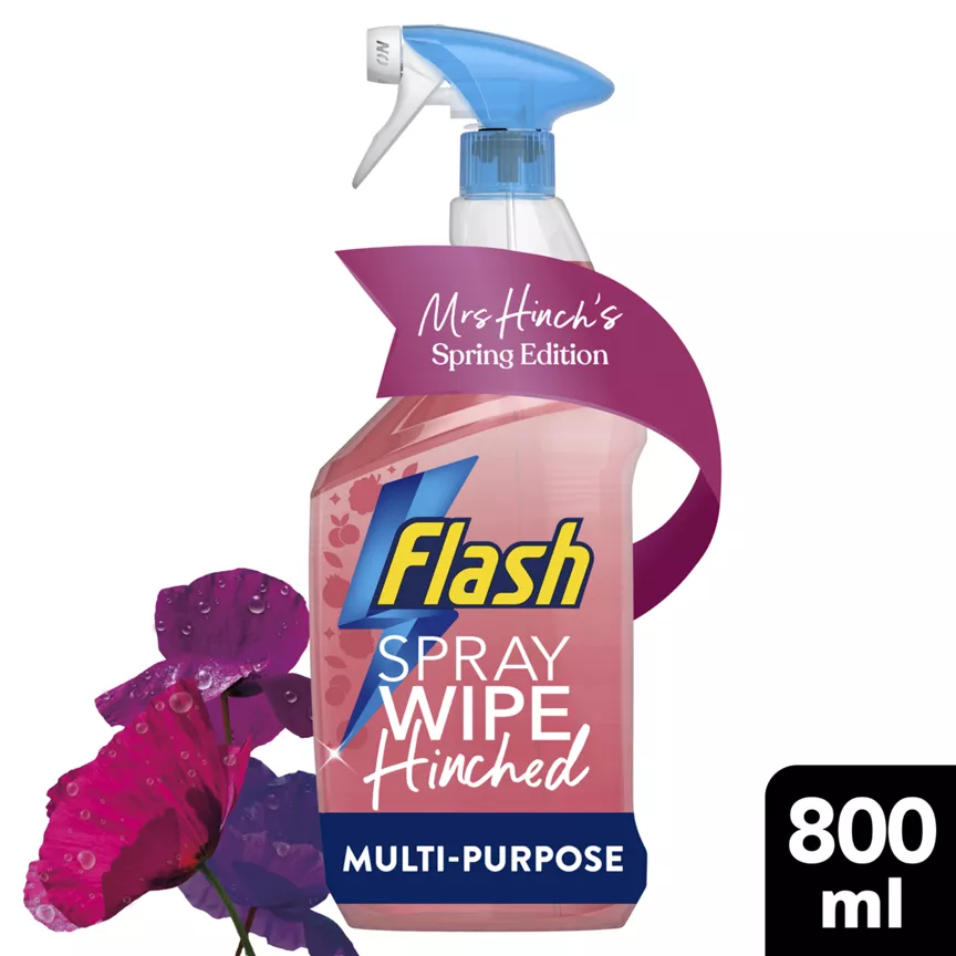 Flash Mrs Hinch's Spring Edition Enchanted Wildflowers Multi Purpose Cleaning Spray 800ML