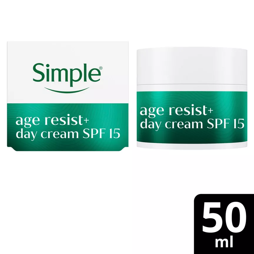 Simple Facial Moisturiser Age Resist+ Day 50 ml