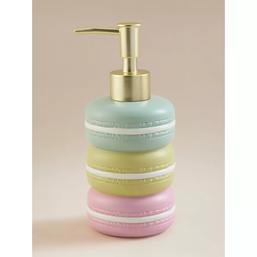 George Home French Fancy Macaroons Stacked Soap Dispenser