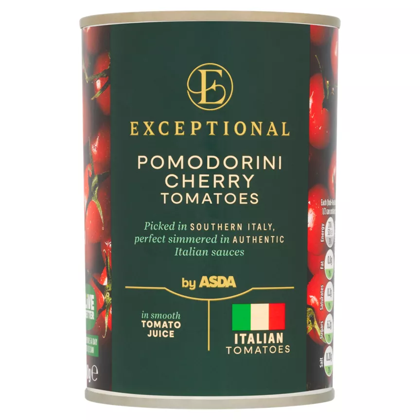 Exceptional by ASDA Pomodorini Cherry Tomatoes 400g