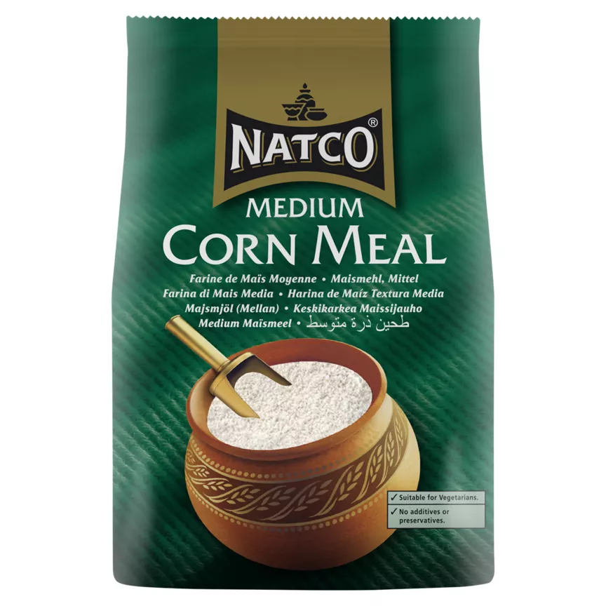 Natco Medium Corn Meal 1kg