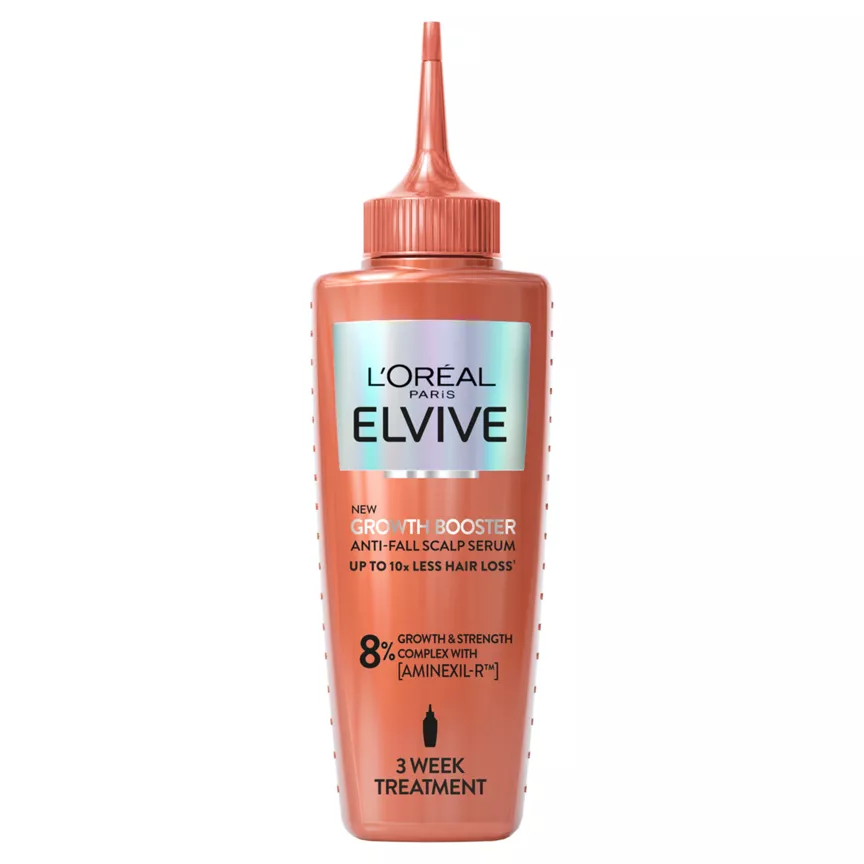L'Oreal Paris Elvive Growth Booster Scalp Serum, Anti Hair Loss Scalp Treatment, 102ml