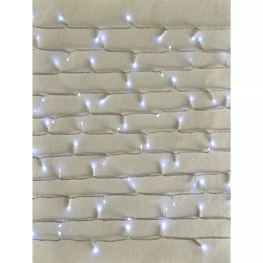 George Home Cold White String Lights 100 Piece