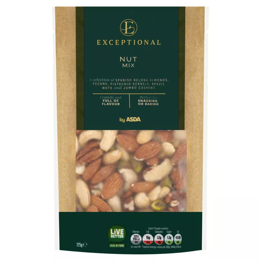 Exceptional by ASDA Nut Mix 175g
