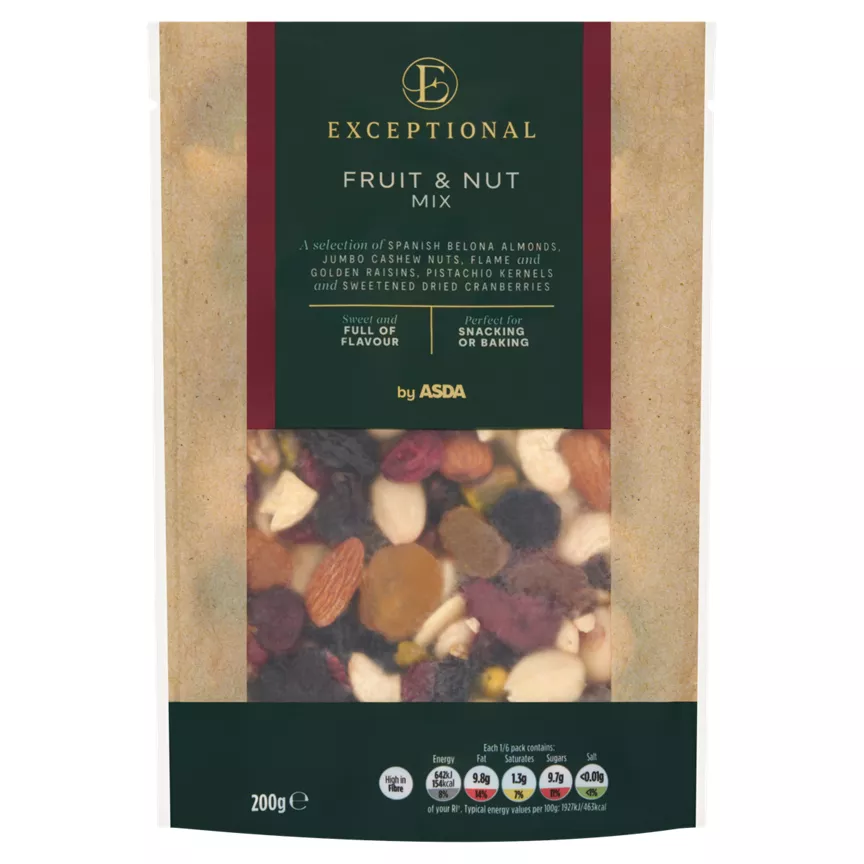 Exceptional by ASDA Fruit & Nut Mix 200g