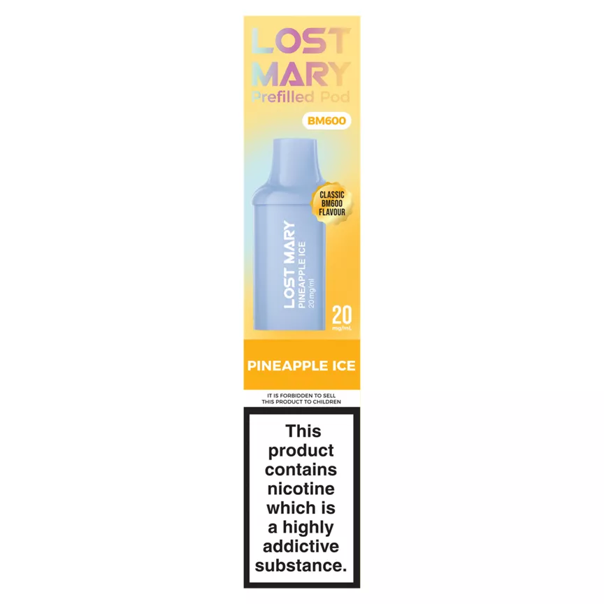 Lost Mary Pineapple Ice Prefilled Pod 20mg/ml