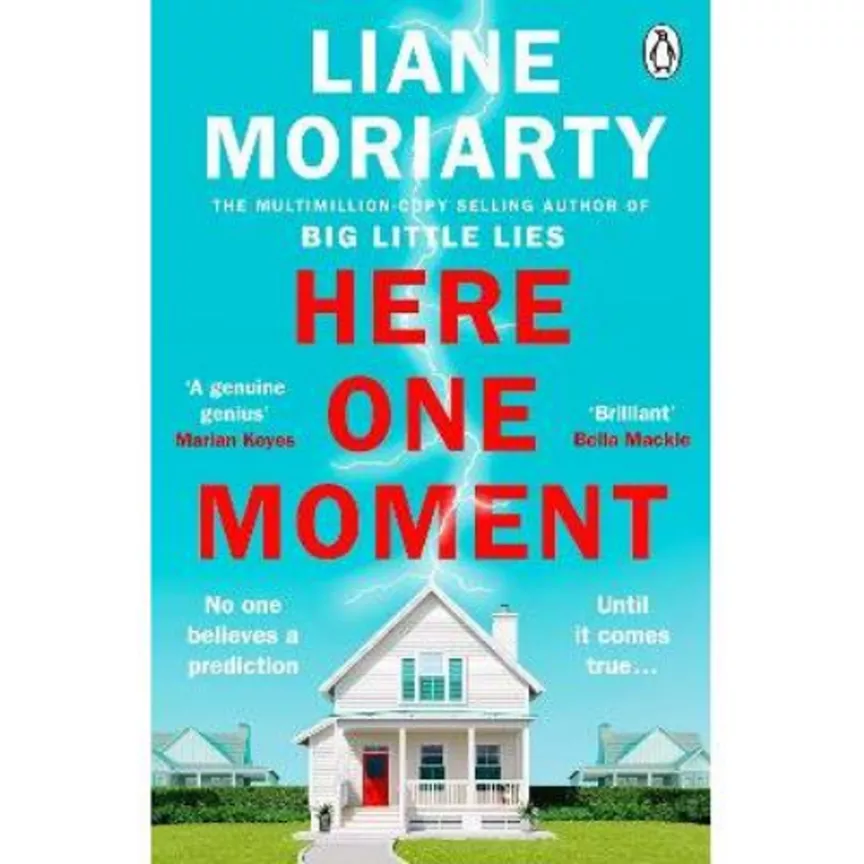 Paperback Here One Moment by Liane Moriarty