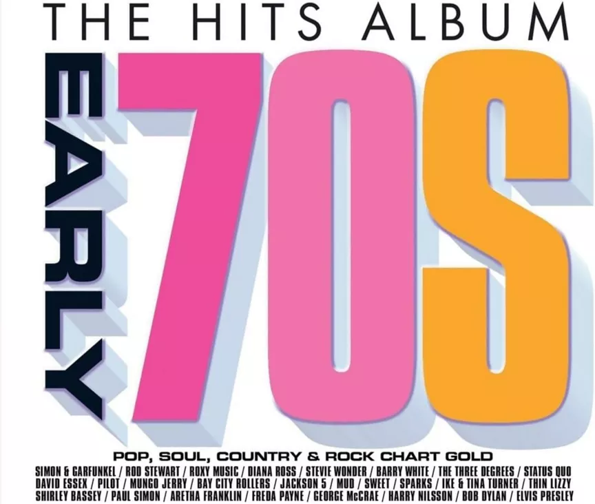 CD The Hits Album: Early 70s by Various Artists