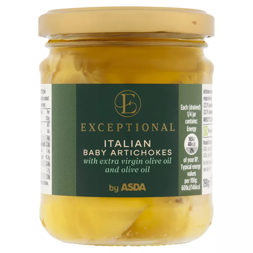 Exceptional by ASDA Italian Baby Artichokes 190g