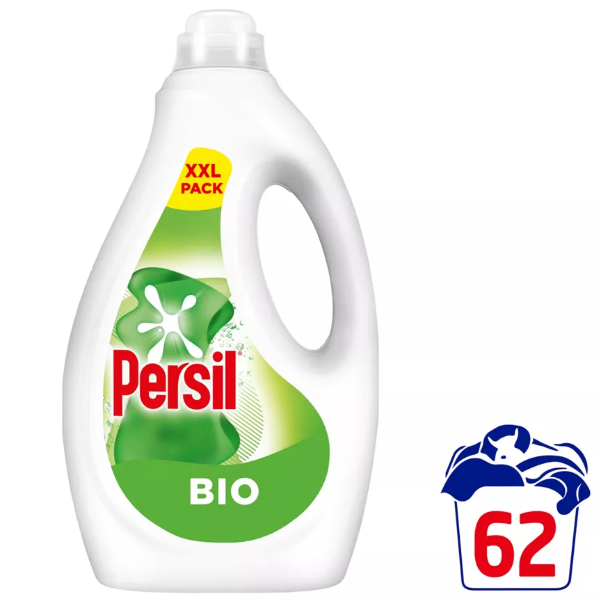 Persil Laundry Washing Liquid Detergent Bio 62 washes (1.674 L)
