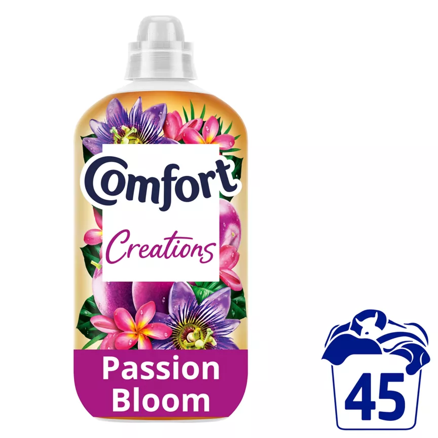 Comfort Perfume Creations Fabric Conditioner Passion Bloom 45 washes (1.35 L)