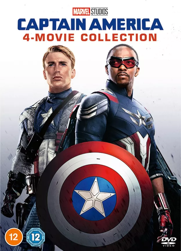 DVD Marvel's Captain America 1-4 Collection