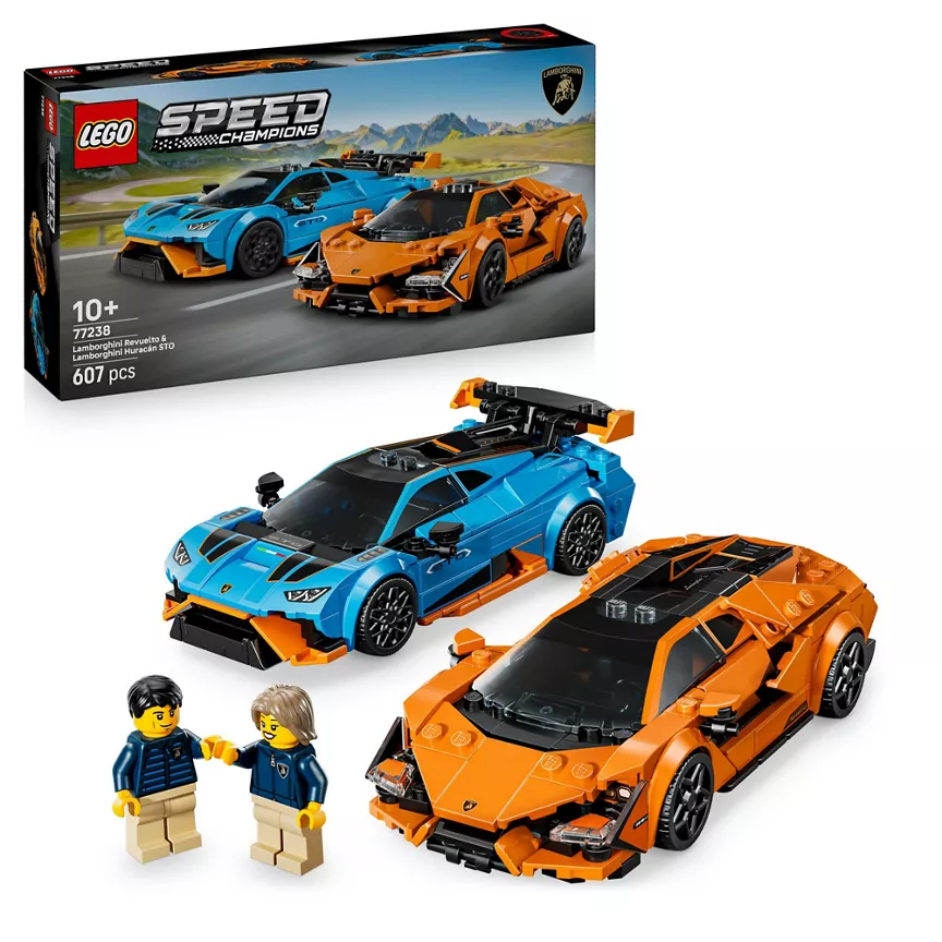 LEGO LEGO Speed Champions Lamborghini Revuelto & Huracán STO 77238