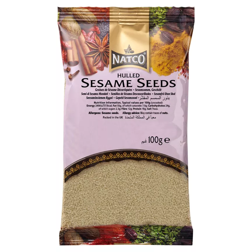Natco Hulled Sesame Seeds 100g