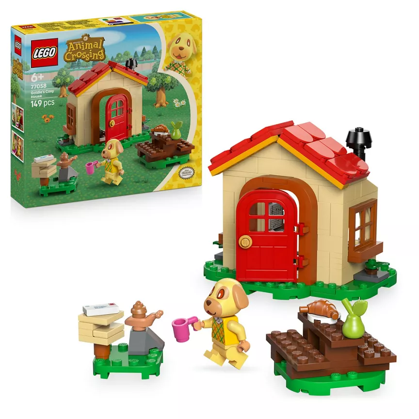 LEGO LEGO Animal Crossing Goldie’s Cosy House Toy 77058