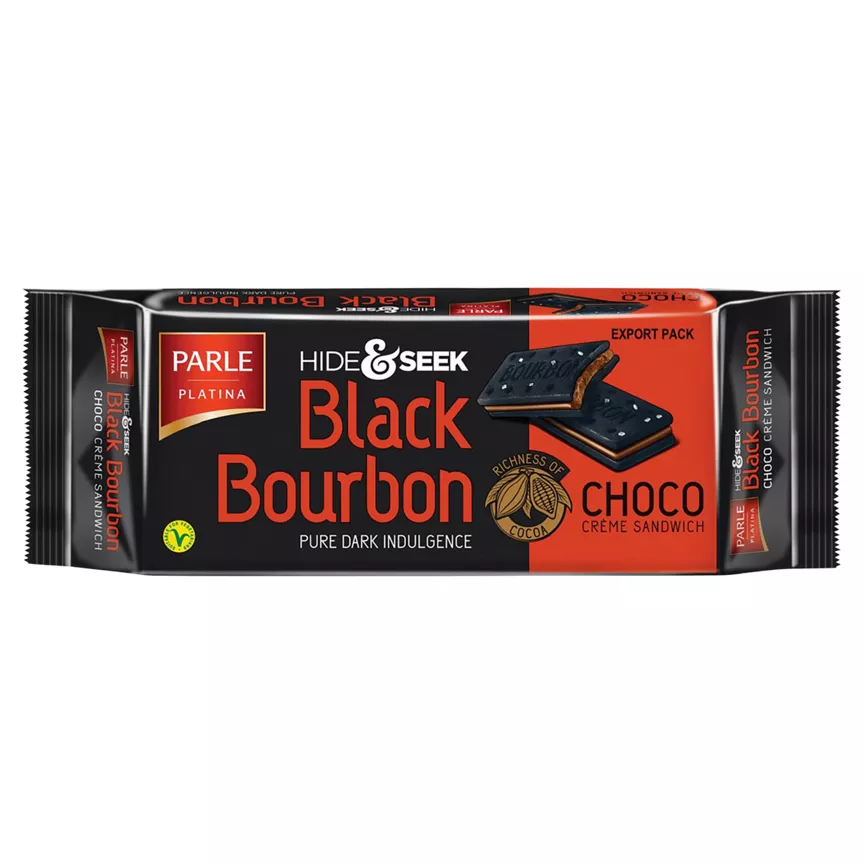 Hide & Seek Black Bourbon Choco Crème Sandwich 100g
