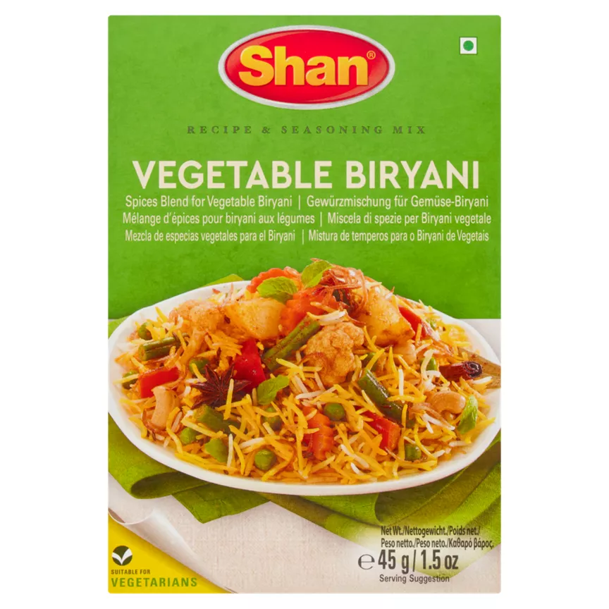 Shan Vegetable Biryani 45g