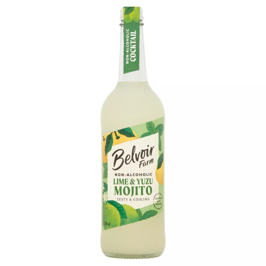 Belvoir Farm Non-Alcoholic Lime & Yuzu Mojito 750ml