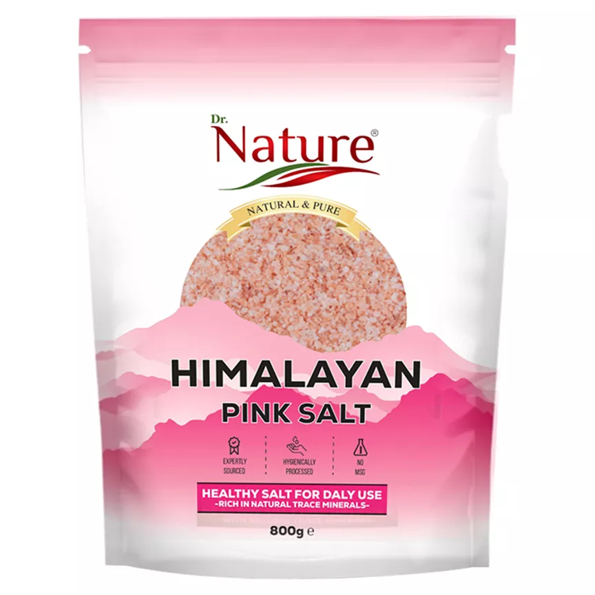 Dr Nature Himalayan Pink Salt 800g