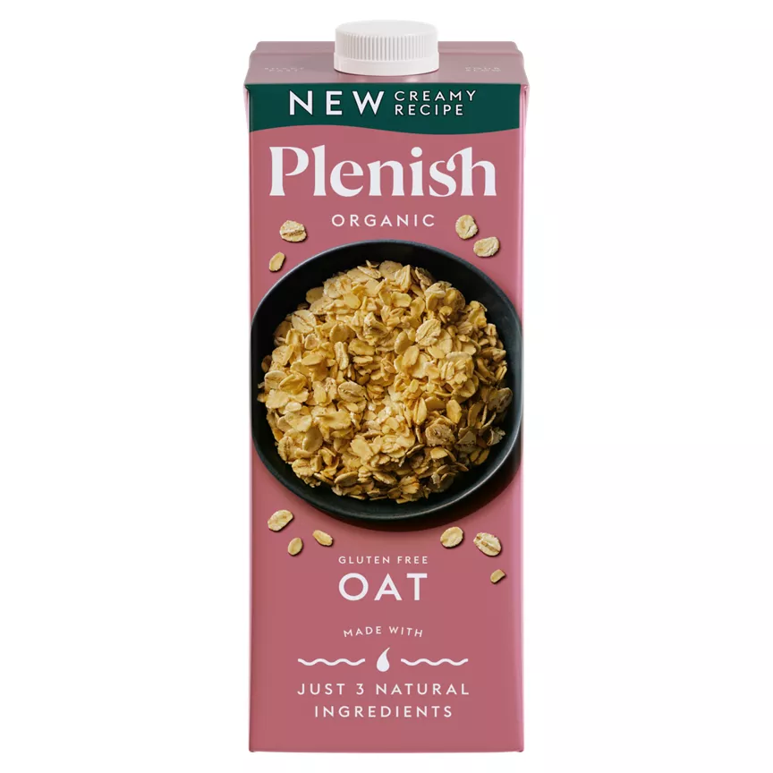 Plenish Organic Gluten Free Oat 1L