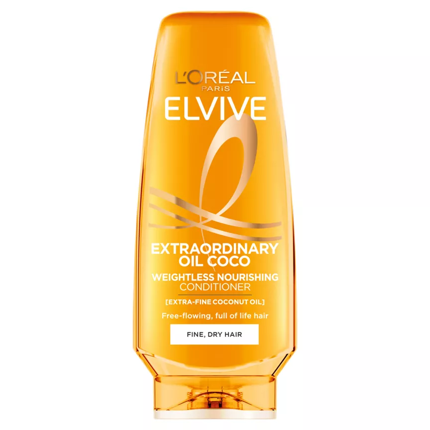 L'Oreal Paris Elvive Extraordinary Oil Coco Weightless Nourishing Conditioner, 200ml