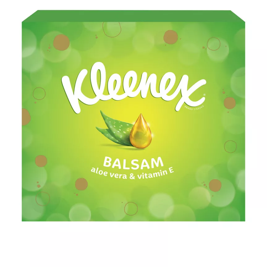 Kleenex Balsam Tissues - Single Cube Box
