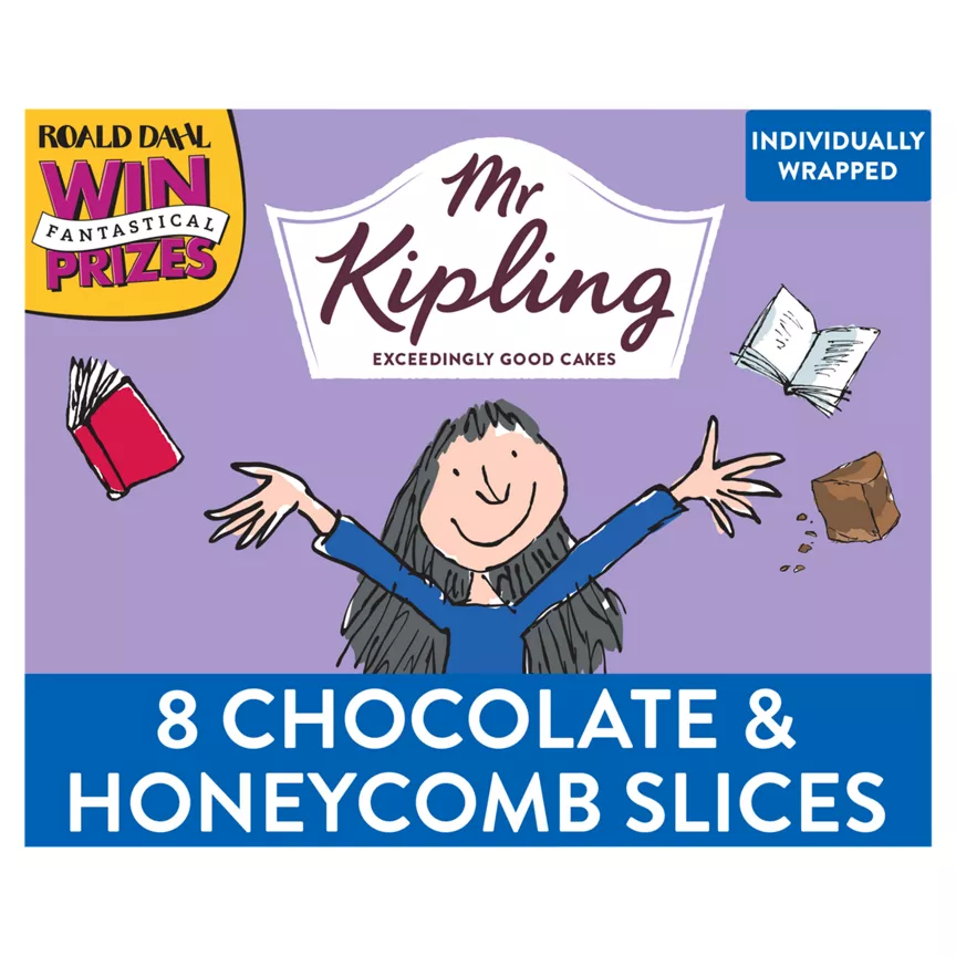 Mr Kipling Matilda's Curious Chocolate & Honeycomb Slices