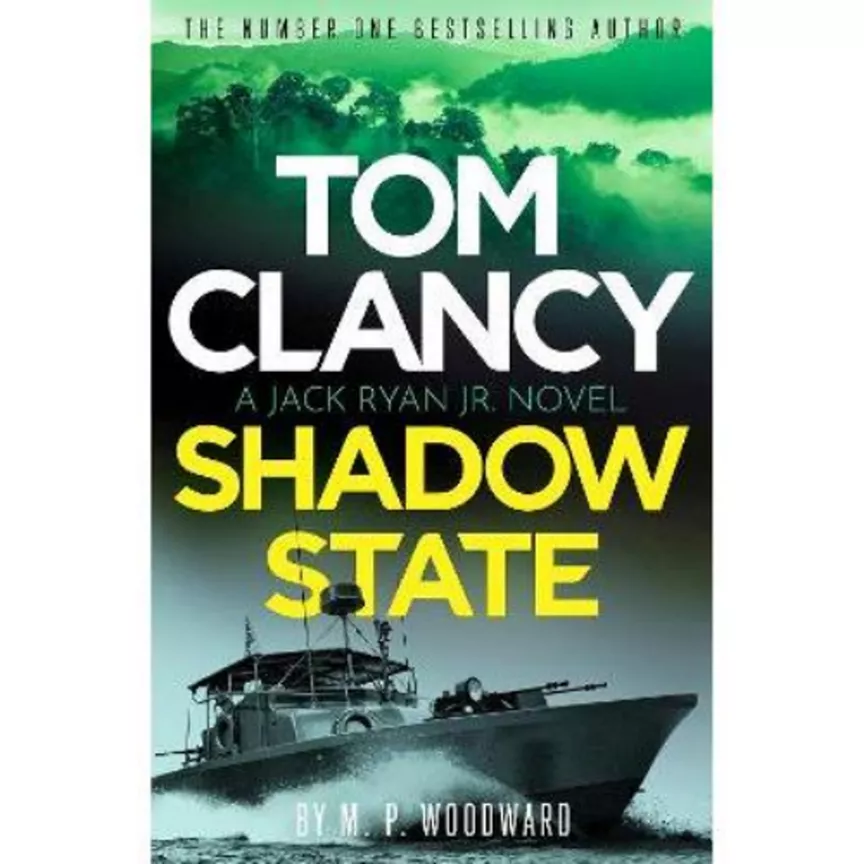 Paperback Tom Clancy Shadow State by M.P. Woodward