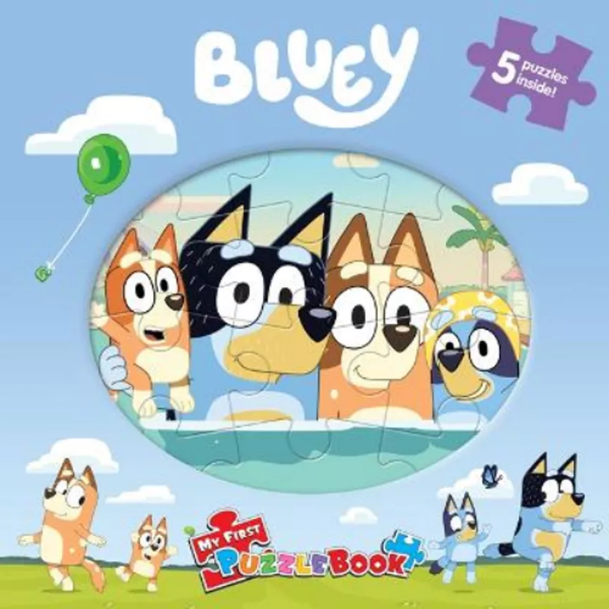 Kids BBC Bluey My First Puzzle Book by BBC