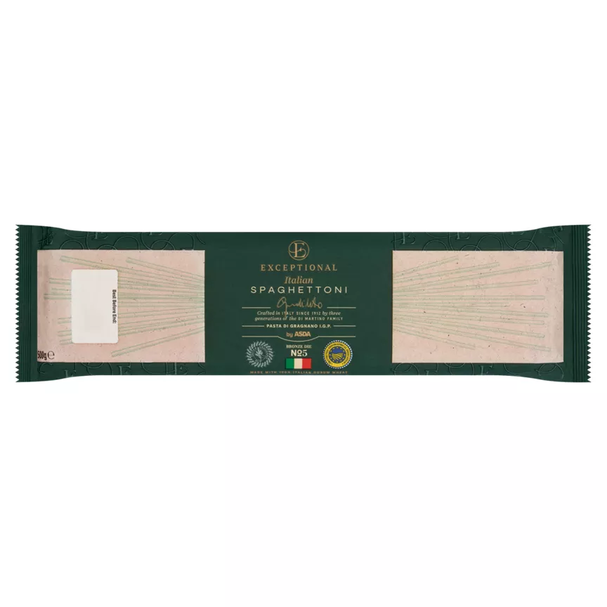 Exceptional by ASDA Italian Spaghettoni 500g