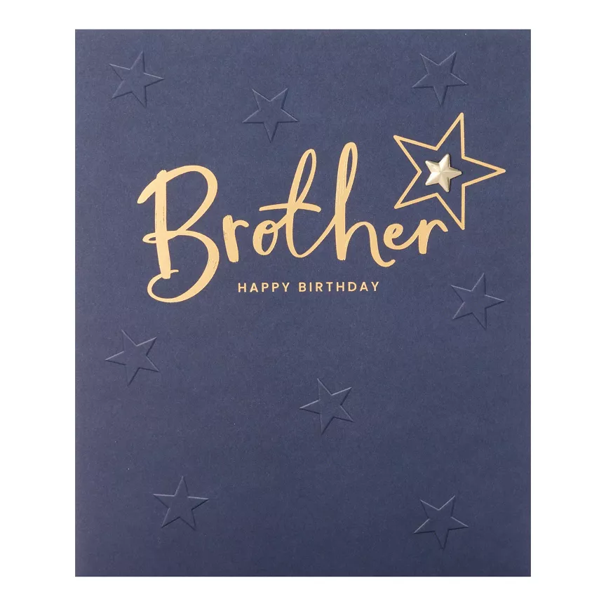 George Home Brother Birthday Card