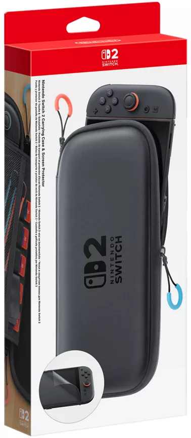 Nintendo Switch Nintendo Switch 2 Carrying Case & Screen Protector