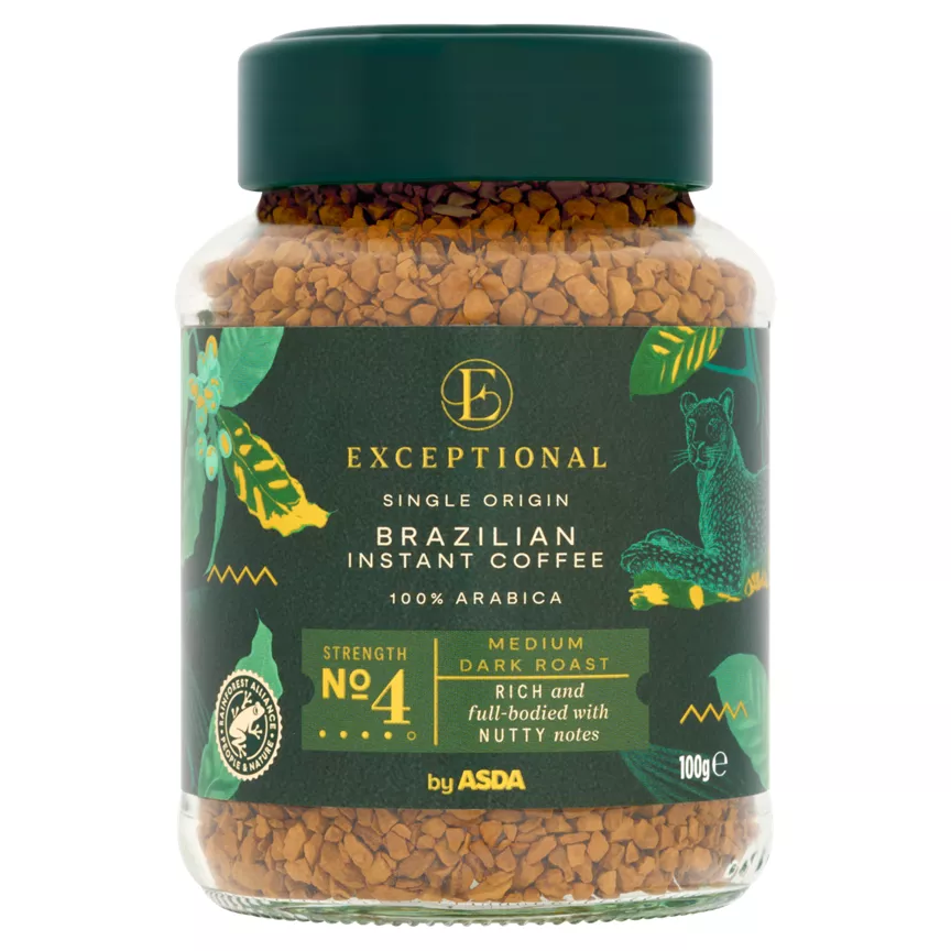 Exceptional by ASDA Brazilian Instant Coffee 100g