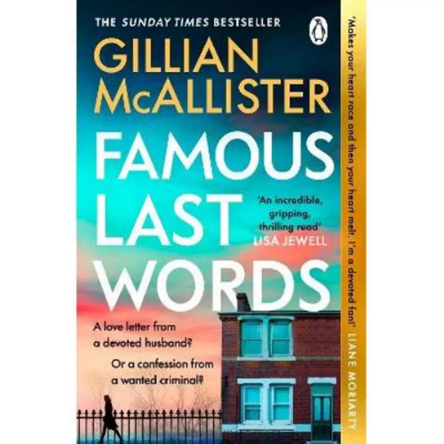 Paperback Famous Last Words by Gillian McAllister