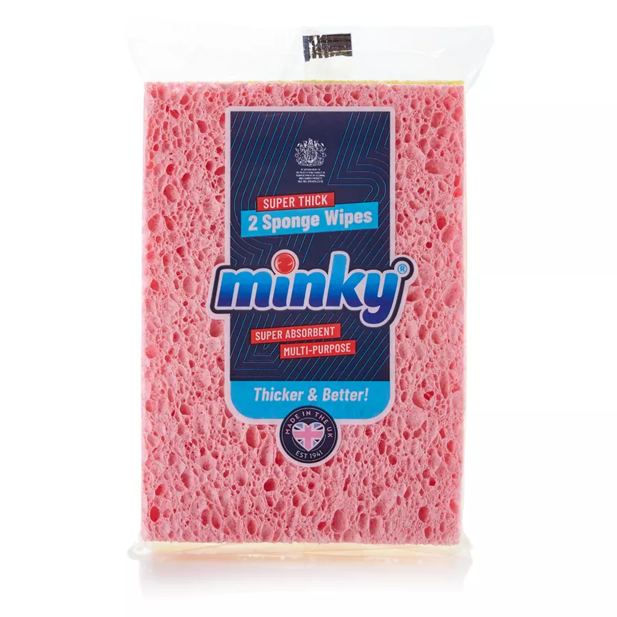 Minky 2 Super Thick Sponge Wipes