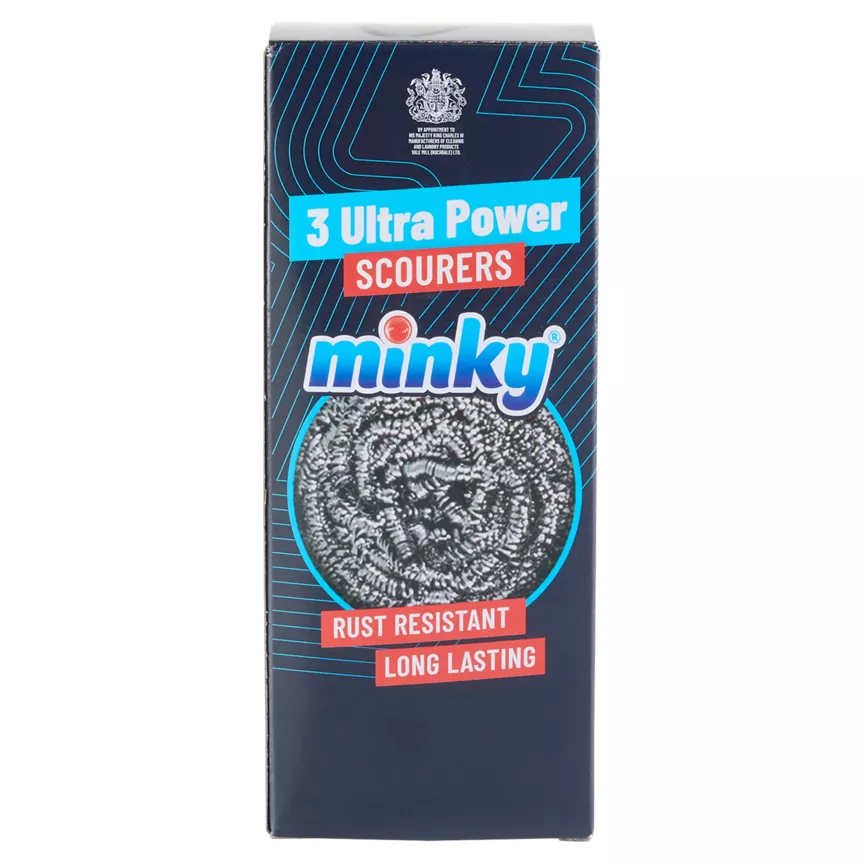 Minky 3 Ultra Power Scourers