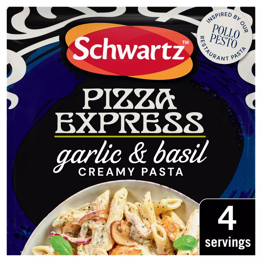 Schwartz Pizza Express Garlic & Basil Creamy Pasta 35g