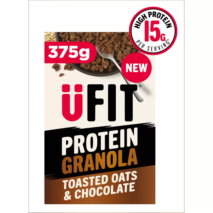 UFIT Protein Granola Toasted Oats & Chocolate 375g