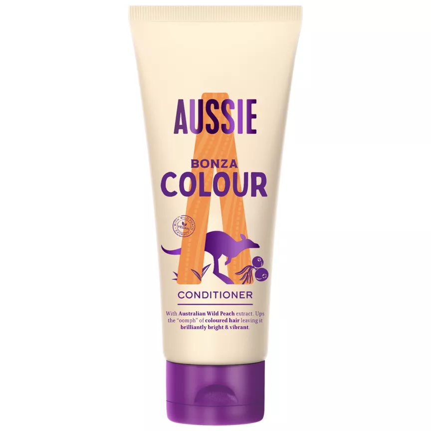 Aussie Bonza Colour Conditioner - Vegan - Colour-Protecting - For Brilliantly Vibrant Hair, 170ml