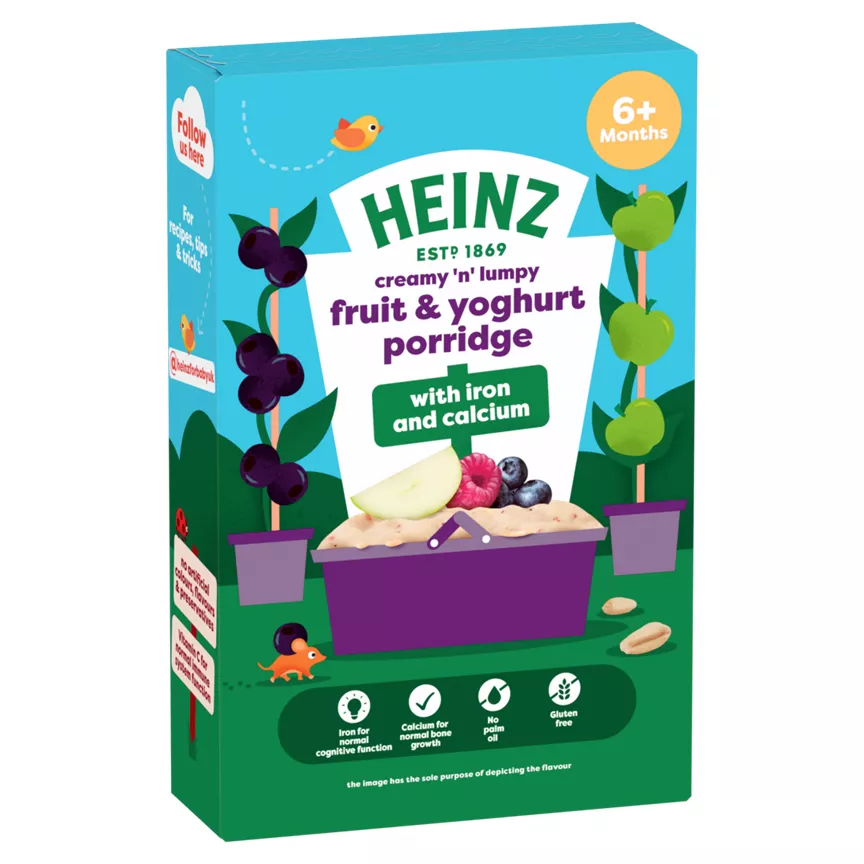 Heinz Fruit & Yoghurt Porridge 6+ Months 125g